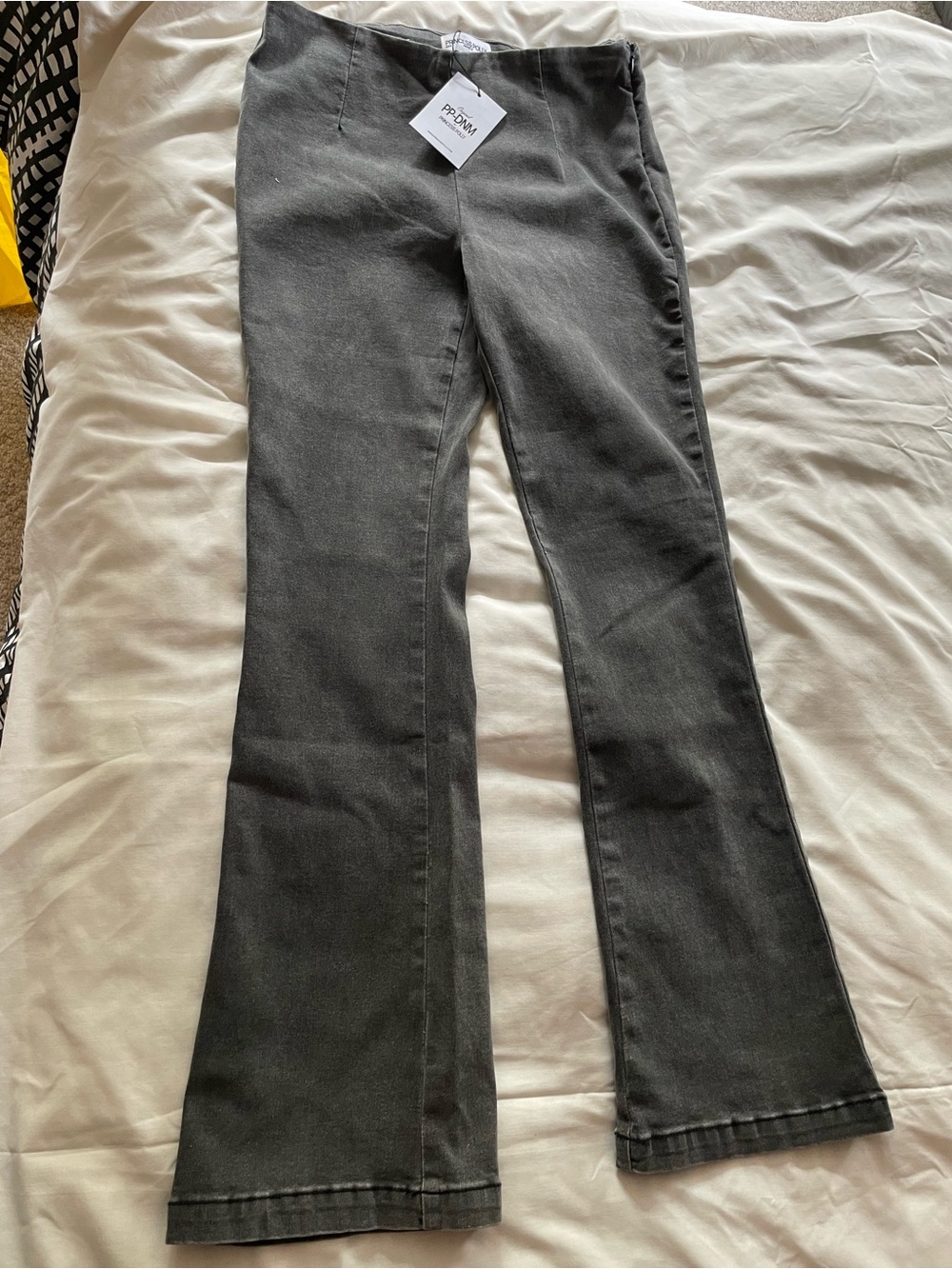Princess Polly Charcoal Flare Jeans